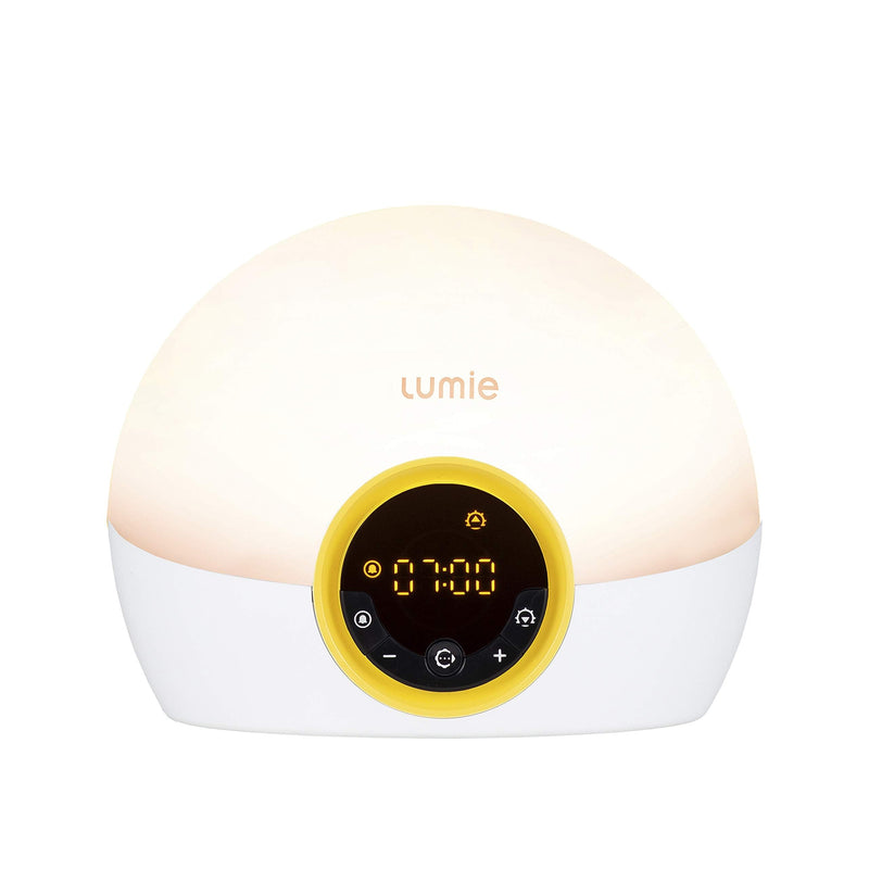 Lumie Bodyclock Rise 100 - Wake-Up Light Alarm Clock with Sunrise and Sunset, Multicolour - Gift Guide