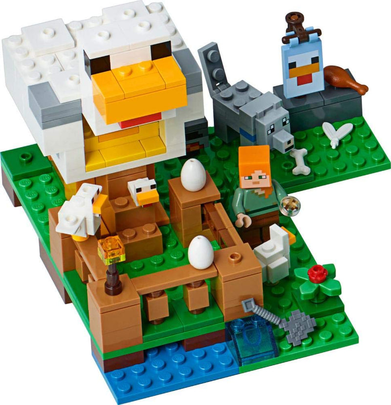 LEGO Minecraft The Chicken Coop 21140 Building Kit (198 Piece)