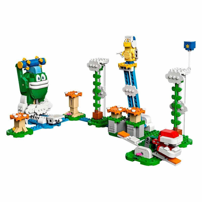 LEGO 71409 Super Mario Big Spike’s Cloudtop Challenge Expansion Set, Toys for Kids, Boys and Girls with 3 Figures including Boomerang Bro and Piranha Plant, Collectible Giftsc, Multicolor
