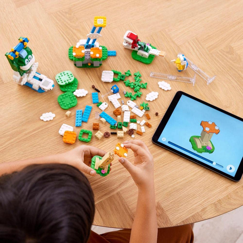 LEGO 71409 Super Mario Big Spike’s Cloudtop Challenge Expansion Set, Toys for Kids, Boys and Girls with 3 Figures including Boomerang Bro and Piranha Plant, Collectible Giftsc, Multicolor