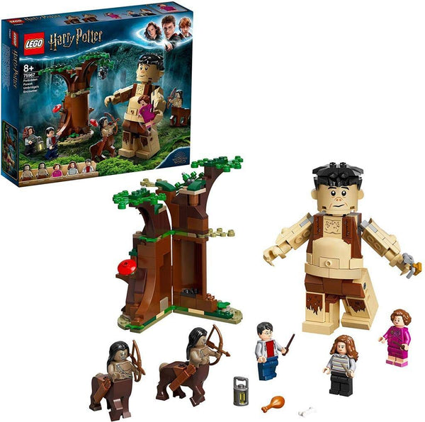 LEGO 75967 Harry Potter Forbidden Forest: Umbridge’s Encounter Building Toy, Set with Giant Grawp and 2 Centaur Figures