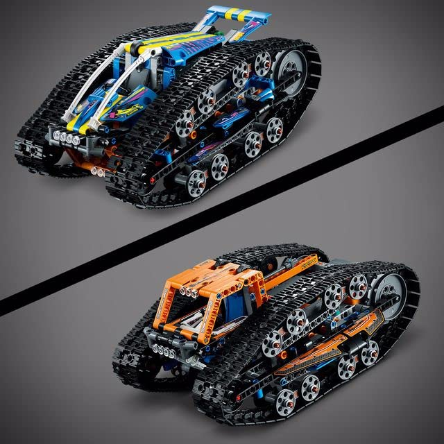 LEGO 42140 Technic App-Controlled Transformation Vehicle, Remote Control Car Toy, 2in1 Set, Off Road RC Flip Toys, Engineering gifts for Kids, Boys & Girls