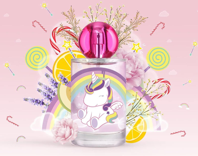 Eau My Unicorn Eau de Toilette Natural Perfume Spray, Vegan and FSC Approved EDT Spray for Kids, 30 ml