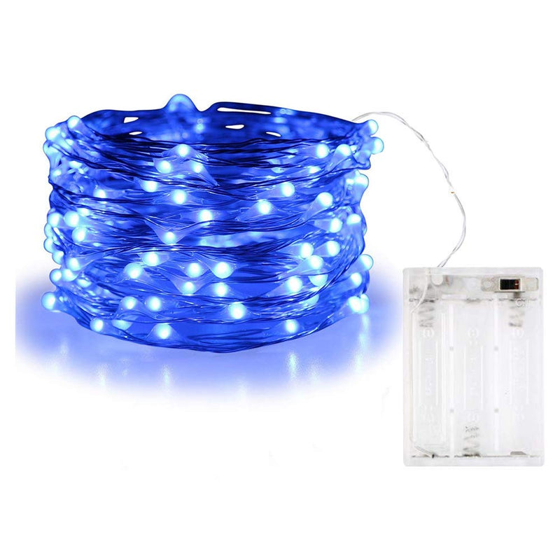 BOLWEO String Lights,10Ft/3M 30LEDs,Copper Wire Fairy Decor Battery Powered Lights for Christmas New Year's Eve Indoor Outdoor Decoration,Blue - Gift Guide