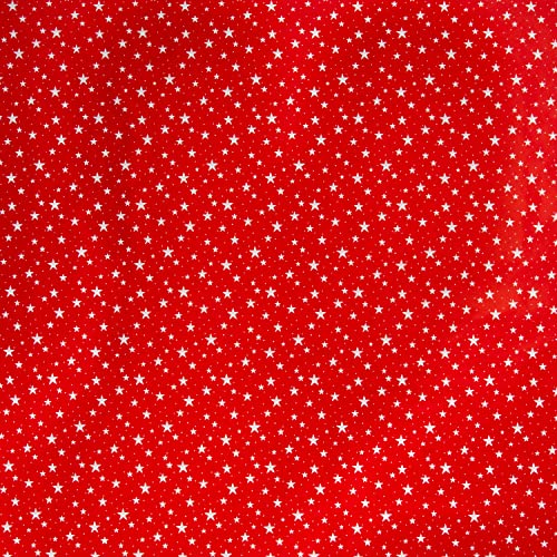 Hallmark Christmas Wrapping Paper, Pack of 6 Gift Wrap, 3M Each, 2 Festive Designs, Stars, Stripes, Red, Gold, Silver - Gift Guide