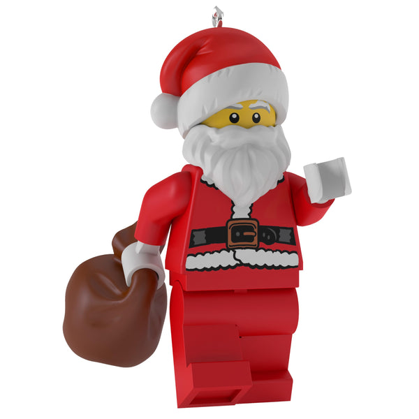 Hallmark Jolly Santa LEGO Keepsake Ornament, LEGO Tree Decoration, Resin Hanging Ornament, Christmas Hanging Ornament, Gifts for Christmas - Gift Guide