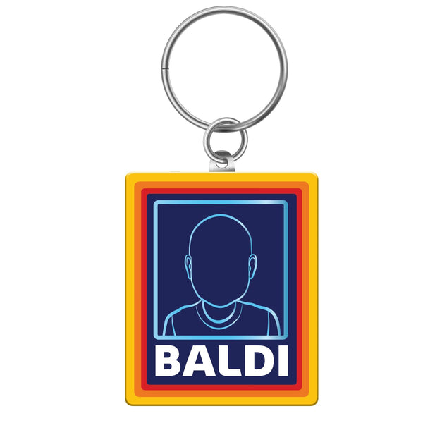 SC Products Baldi Funny Keyrings for Men | Bald Joke Gifts For Men Dad Keyring | Funny Keyring for Men Bald Gifts for Dad | Funny Gifts For Men Grandad Keyring | Funny Secret Santa Gifts For Men - Gift Guide