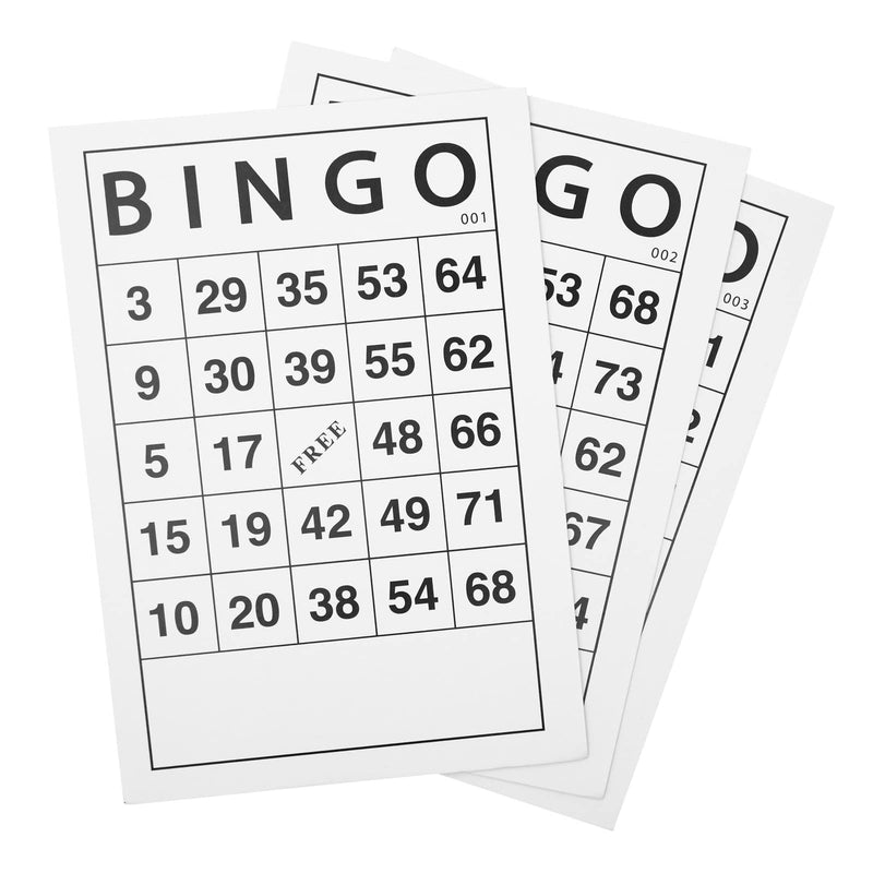 Classic Bingo Game for Adults and Kids, 180 Different Cards, Party Game, Family Game