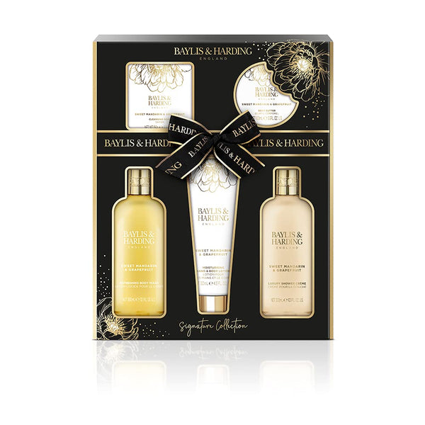 Baylis & Harding Sweet Mandarin & Grapefruit Perfect Pamper Gift Set (Pack of 1) - Vegan Friendly