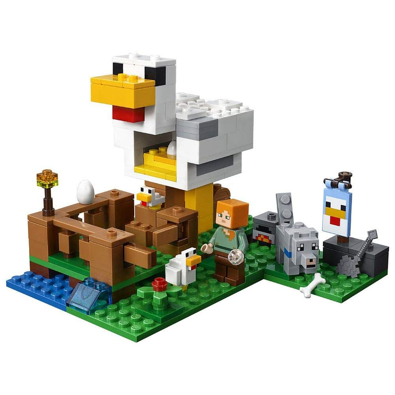 LEGO Minecraft The Chicken Coop 21140 Building Kit (198 Piece)