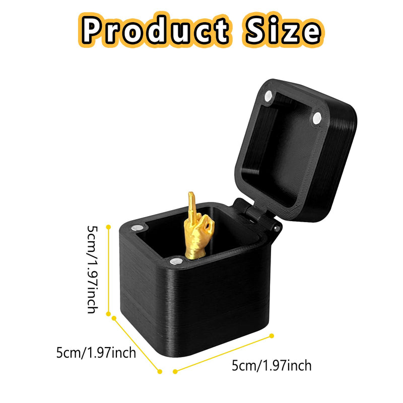 Middle Finger in a Box, Middle Finger Surprise Gift Box, Gag Prank Gifts, Secret Santa Gifts, Novelty Christmas Funny Gifts for Men Women - Gift Guide