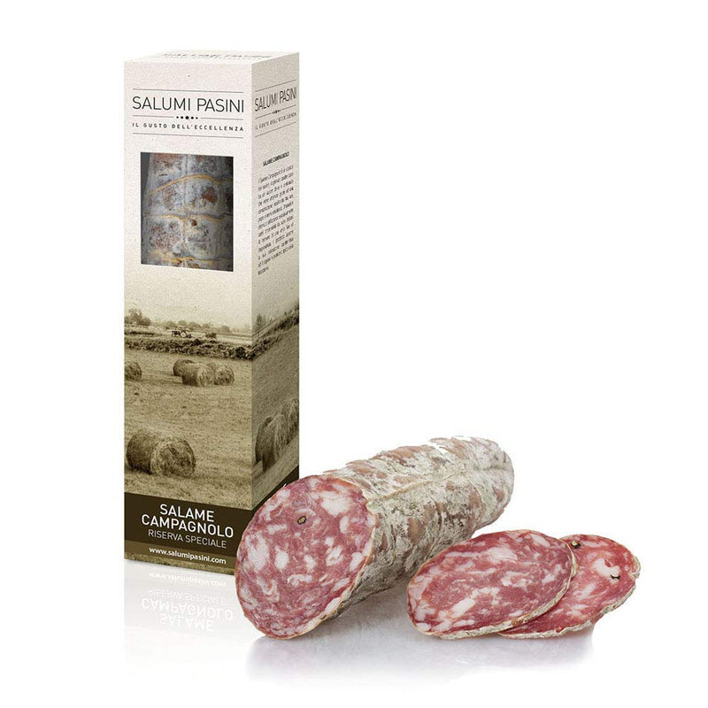 "A Taste to Discover" Italian Food Hamper by Salumipasini® | Food Gift Box with Mixed Italian Charcuterie Products | Perfect for Christmas or Any Other Occasion | 2,5 kg - Gift Guide