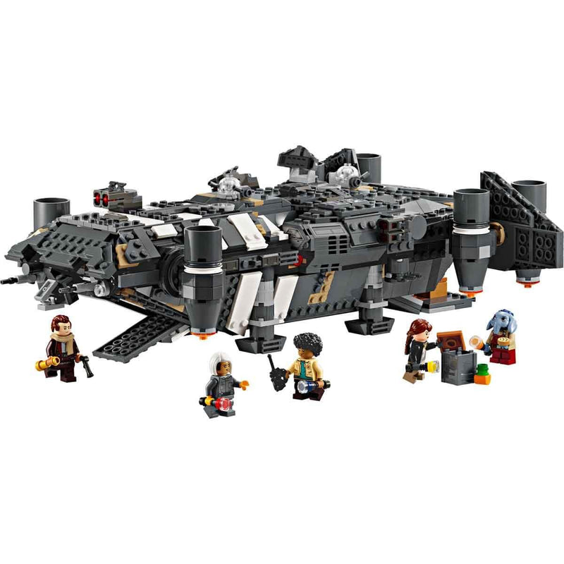 LEGO Star Wars: Skeleton Crew The Onyx Cinder Set, Collectible Building Toy for 10 Plus Year Old Boys & Girls, Includes 5 Character Minifigures, Gift Idea for Kids and fans 75374