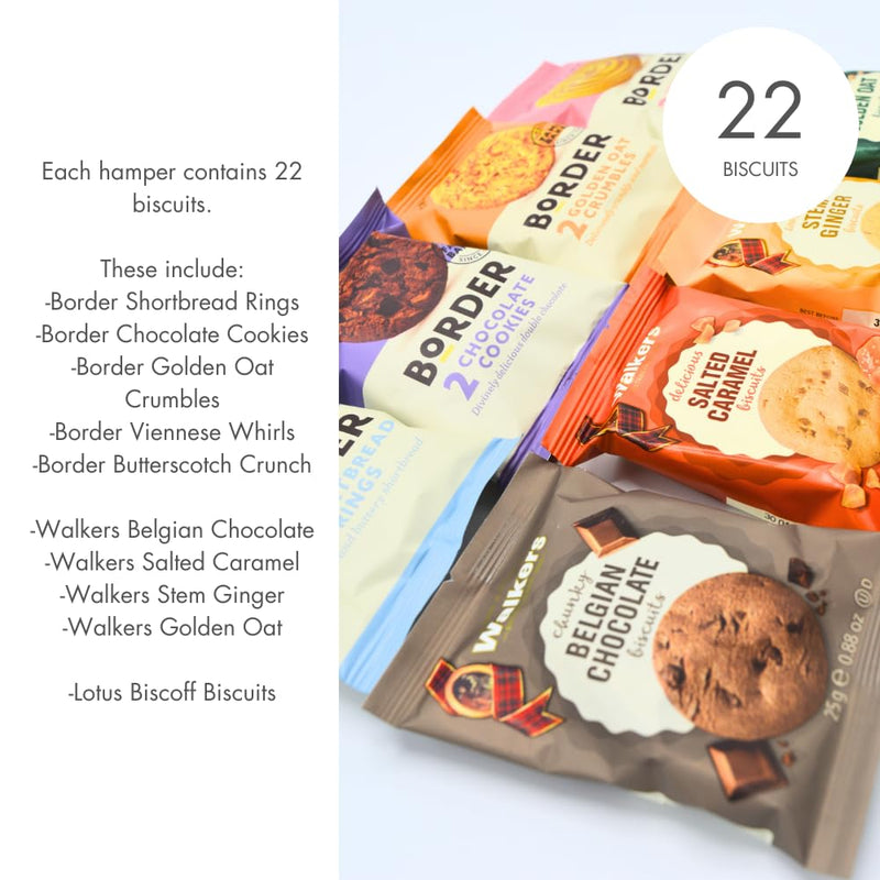 Coffee Gift Set Hamper - Coffee Gift, Coffee Gift Set for Men & Women, Instant Coffee Selection with Chocolate, Assorted Shortbread, Walkers and Border Biscuits with Fudge & Lotus Biscoff - Gift Guide