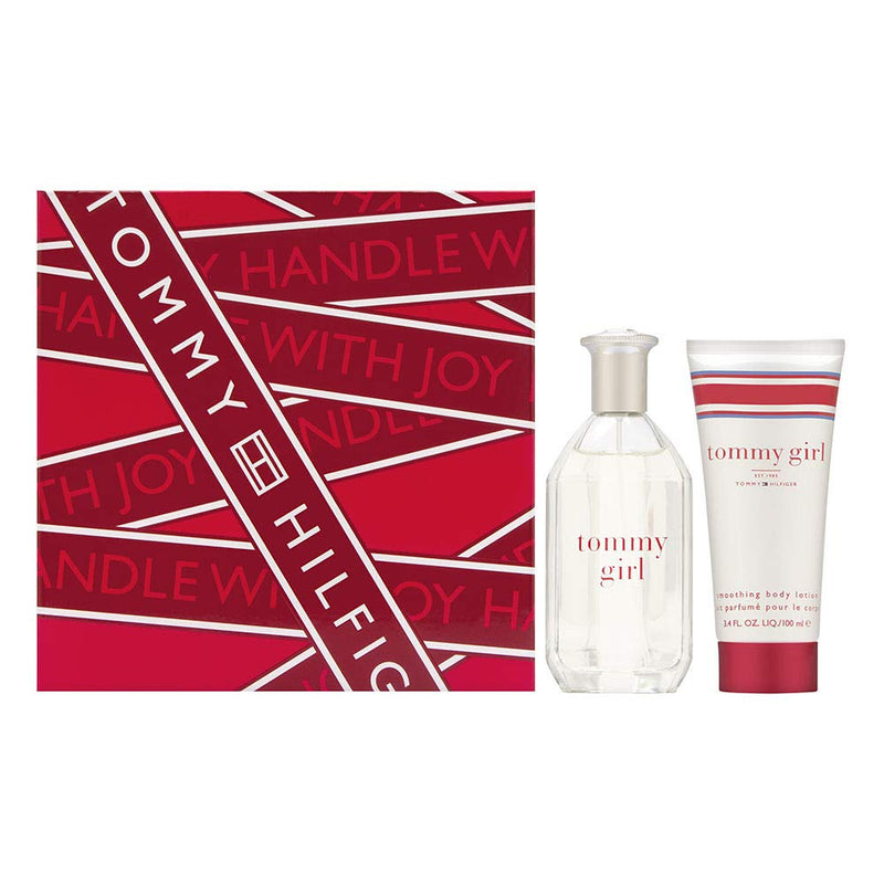 Tommy Hilfiger Tommy Girl Eau De Toilette 2 Piece Gift Set: Eau De Toilette 100ml - Body Lotion 100ml