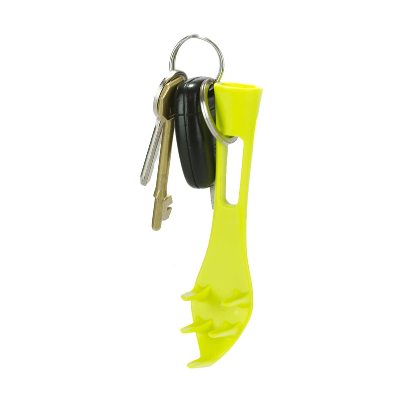 Bootclaw - the pocket mud scraper. Ideal for football and rugby boots, running shoes, golf shoes and walking boots. (neon) - Gift Guide