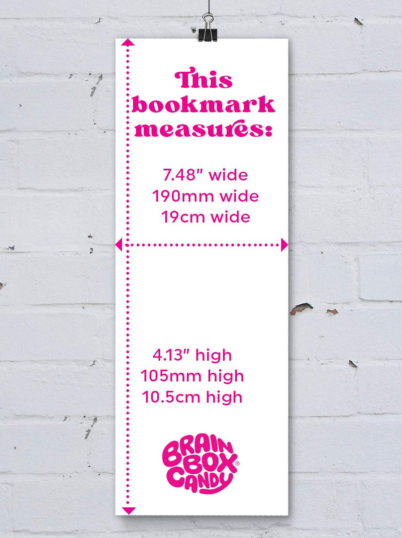 Brainbox Candy - Funny Rude 'F… Im Reading' Magnetic Bookmark - Perfect Birthday Gift for Him Her - Friends Book Lovers - Bookworms - Stocking Fillers
