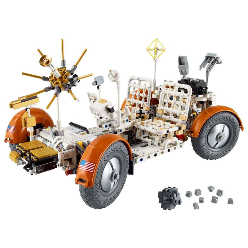 LEGO Technic NASA Apollo Lunar Roving Vehicle – LRV, Space Rover Model Kit for Adults to Build, Collectible Home or Office Decor Set, Gift for Men, Women, Him and Her 42182