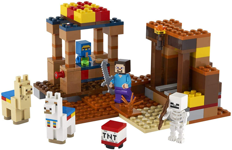 Minecraft LEGO 21167 The Trading Post 201 Piece Building Kit