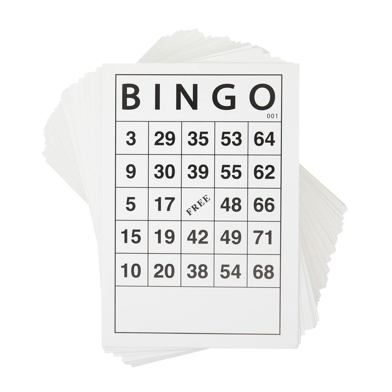 Classic Bingo Game for Adults and Kids, 180 Different Cards, Party Game, Family Game