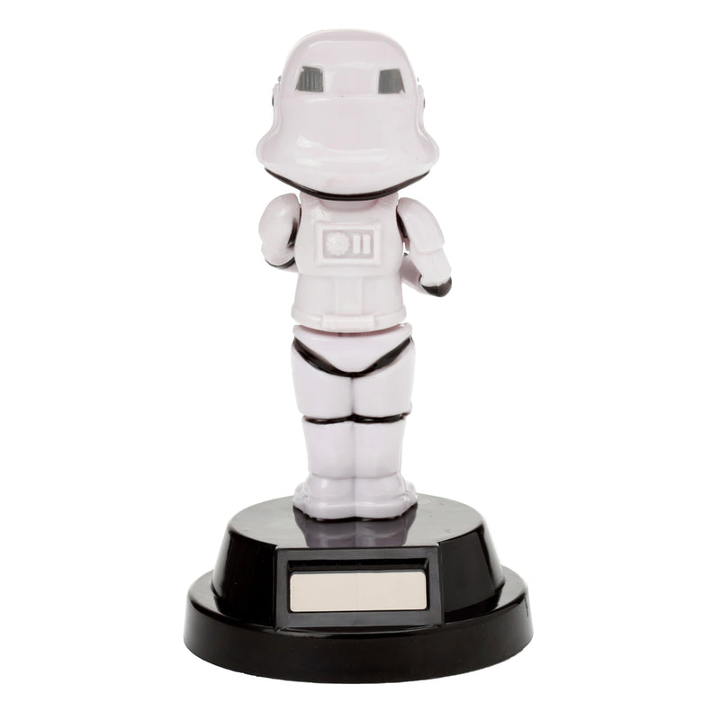 Puckator The Original Stormtrooper Solar Pal - Home Office Table Desk Dashboard Car Decor Decoration - Gift Ideas - Gifts For Teenage Old Boy Girl Dad Mums - Powered KIds Toys Toy Figure Figures