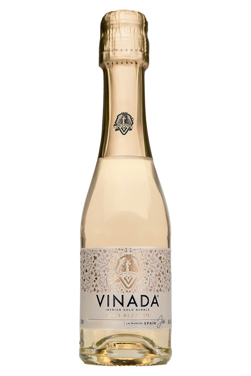 Vinada Zero Alcohol Gift Box – 3 Mini Sparkling Wines and ‘Sippers’
