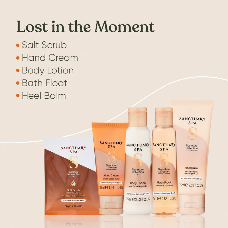 Sanctuary Spa Lost In The Moment Gift Set, Vegan, Gift For Women, Gift For Her, Womens Gift Sets