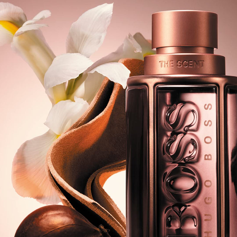 BOSS The Scent - Le Parfum for Him - Ambery Fragrance With Notes Of Ginger & Maninka Fruit, Iris and Leather Accord - High Longevity - 50ml (Packaging May Vary)