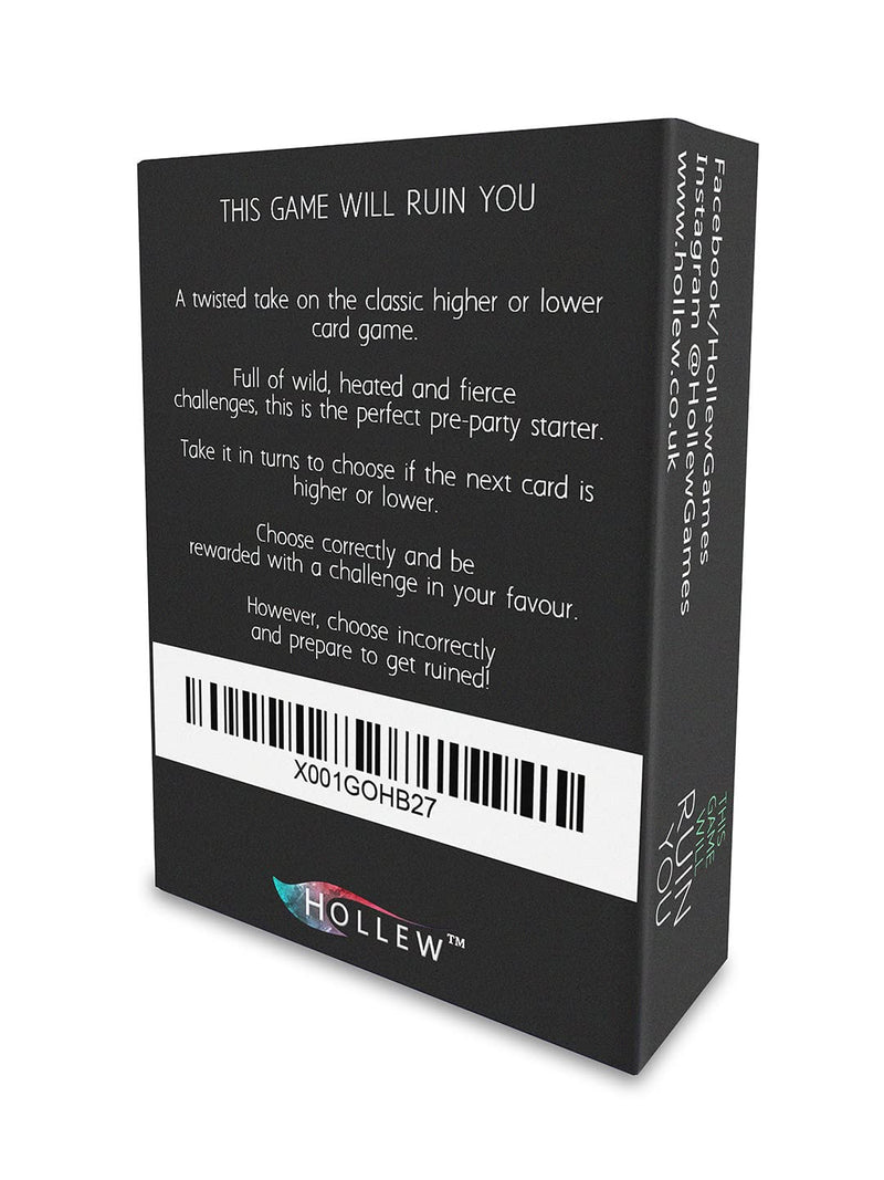 This Game Will Ruin You Vol 1 - Card Games for Adults & Hen Parties - Party Games for Uni Students & Fun Adult Games- Board Games for Groups & Couples or 18th Birthday Gift