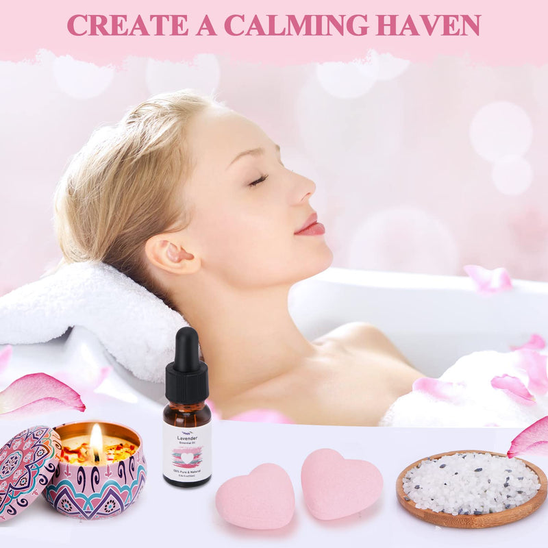 Bath Sets Birthday Pamper Gifts for Women Her, Unique Personalized Skin Care Self Care package for Her Pamper Hampers Kit for Women, Relaxation Spa Sets Birthday Gifts Ideas for Women Best Friend Mum