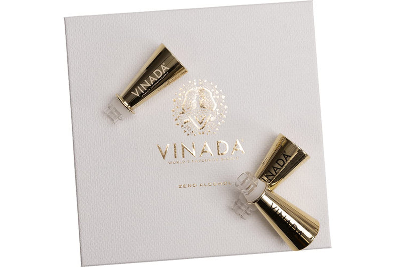 Vinada Zero Alcohol Gift Box – 3 Mini Sparkling Wines and ‘Sippers’