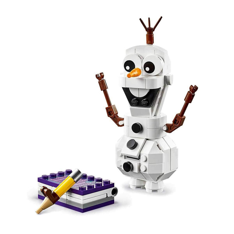 LEGO 41169 Disney Frozen II Olaf the Snowman Brick Built Figure,for 6 years and up, Princess' Elsa and Anna Collection