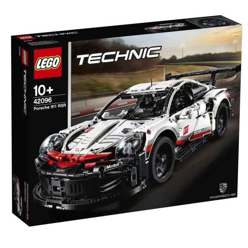 LEGO Technic Porsche 911 RSR Race Car Model Building Kit, Advanced Replica, Exclusive Collectible Set, Gift for Kids, Boys & Girls 42096