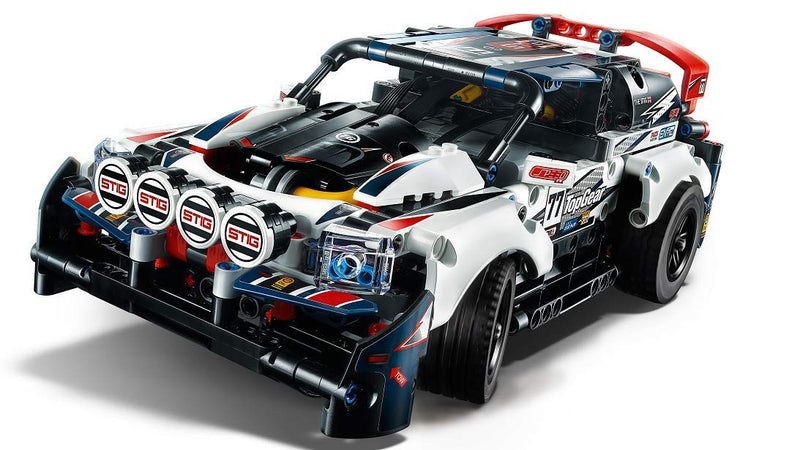 LEGO 42109 Technic CONTROL+ App-Controlled Top Gear Rally Car Model Building Set, RC Racing Car Toy