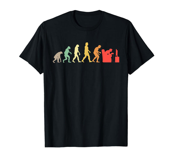 Gamer Evolution Idea Video Game Player Gaming online T-Shirt