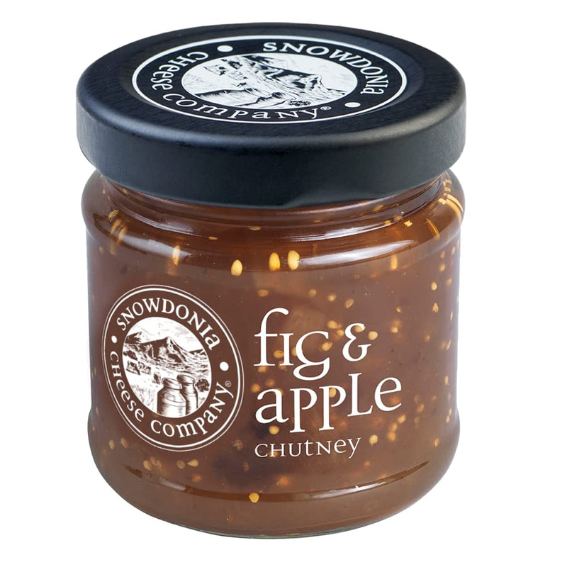 Snowdonia Cheese Company Gift Hamper Containing Three, 200g Truckles - Little Black Bomber, Red Devil & Green Thunder. Also Includes Two Snowdonia Chutneys - Hamper Exclusive To Burmont's - Gift Guide