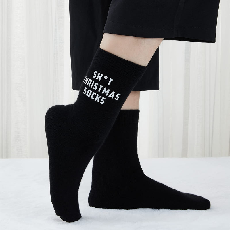 Poshzone Funny Christmas Socks Gift, Funny Secret Santa Gift, Stocking Filler Socks Gift, Rude Socks Gift, Novelty Xmas Cheeky, Funny Christmas Socks for Women or Men. - Gift Guide