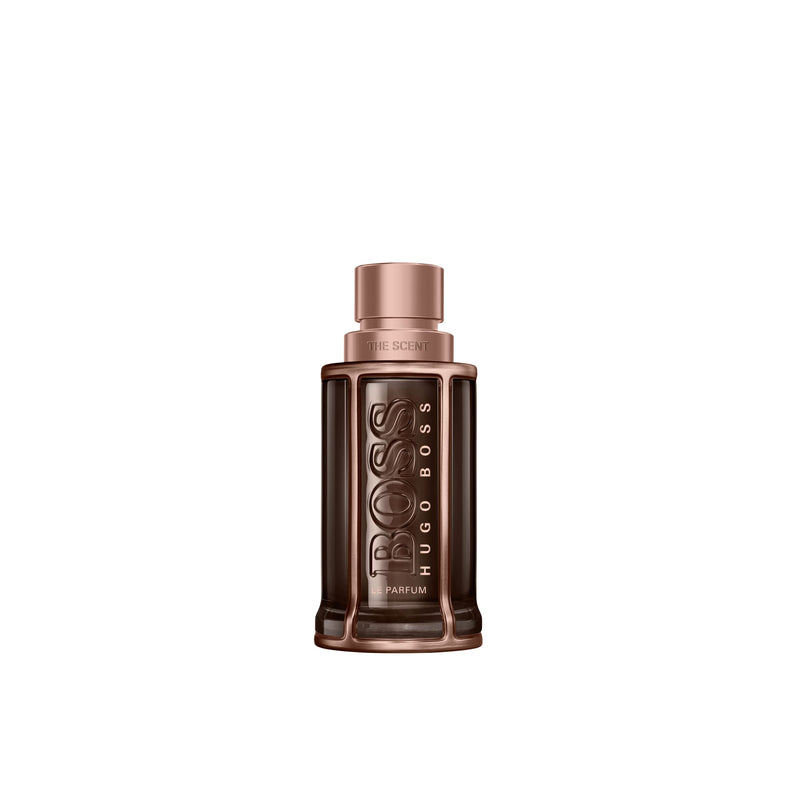 BOSS The Scent - Le Parfum for Him - Ambery Fragrance With Notes Of Ginger & Maninka Fruit, Iris and Leather Accord - High Longevity - 50ml (Packaging May Vary)