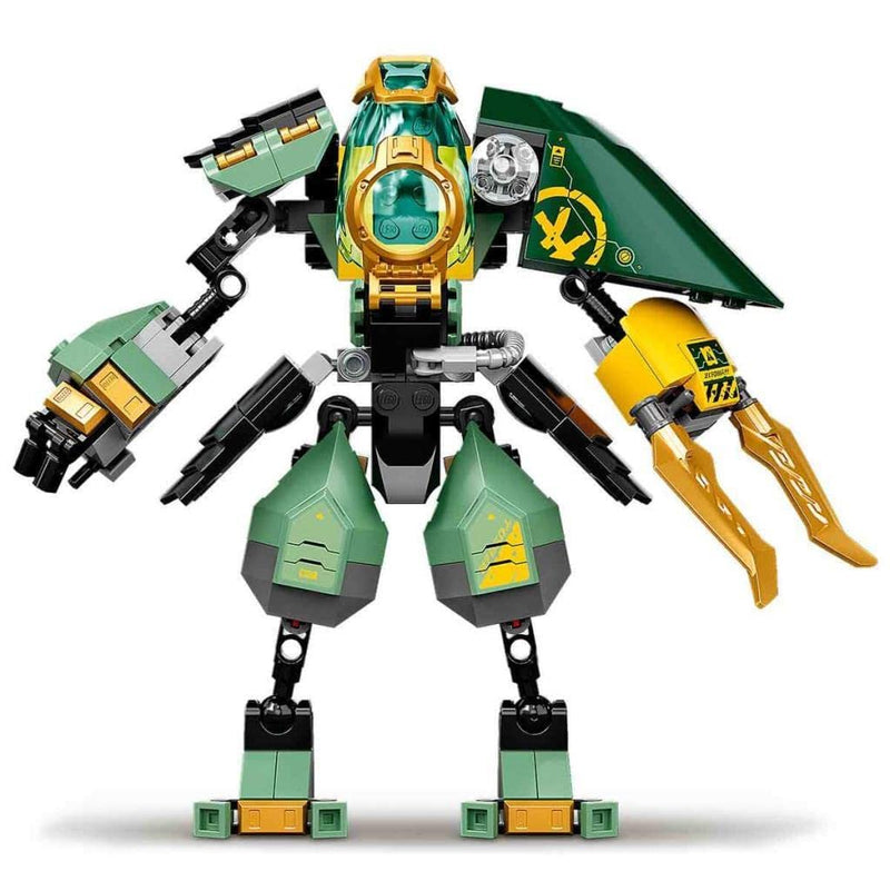 LEGO 71750 NINJAGO Lloyd’s Hydro Mech Action Figure Underwater Building Set, Ninja Toy with Lloyd Minifigure, Gifts for 7 Plus Year Old Boys and Girls