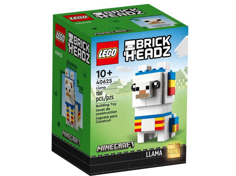 LEGO 40625 Brickheadz Minecraft Llama Build This Iconic Minecraft Character in Collectible Brickheadz Form 10+ 80 Pieces