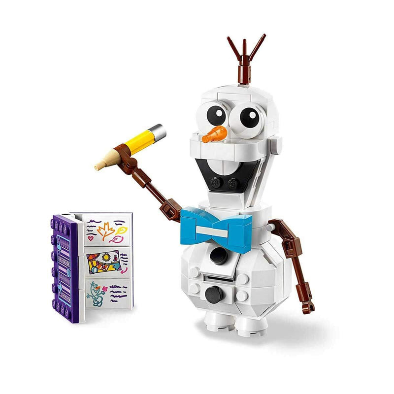 LEGO 41169 Disney Frozen II Olaf the Snowman Brick Built Figure,for 6 years and up, Princess' Elsa and Anna Collection