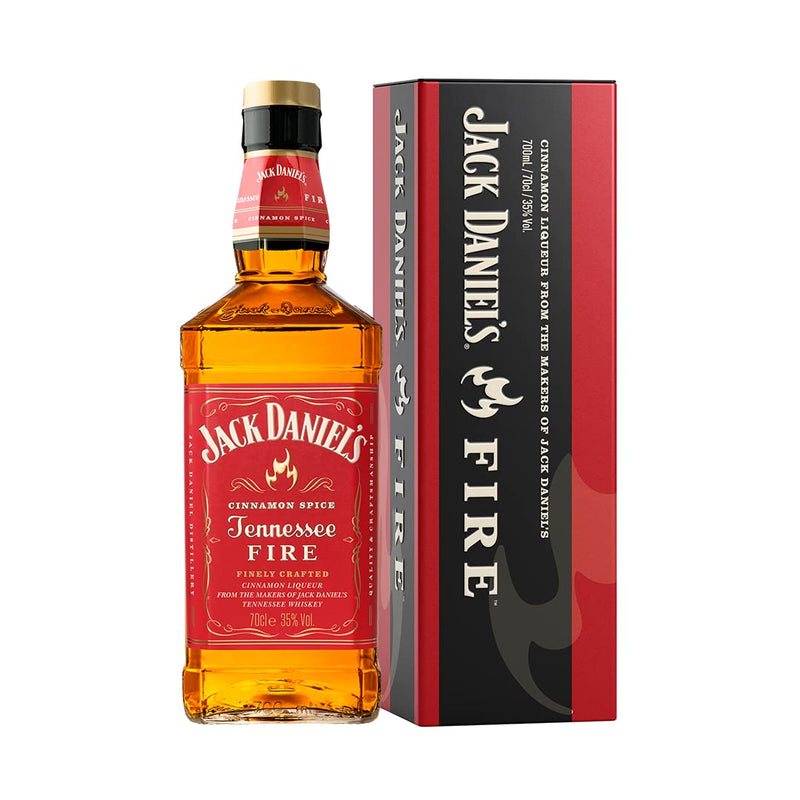 Jack Daniel's Tennessee Fire Whiskey Gift Tin, 70 cl