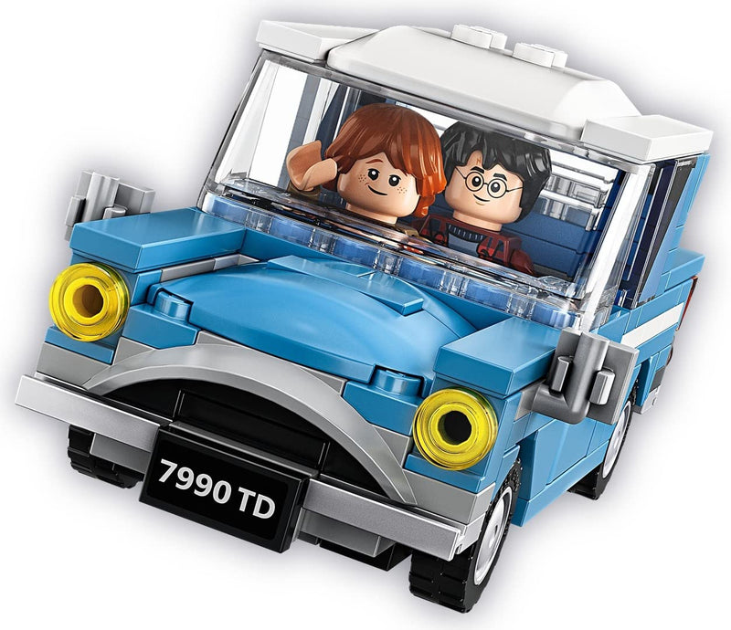 LEGO 75968 Harry Potter 4 Privet Drive House and Ford Anglia Car Toy, Wizarding World Gifts for Kids, Girls & Boys with Dobby Figure and Dursley Family