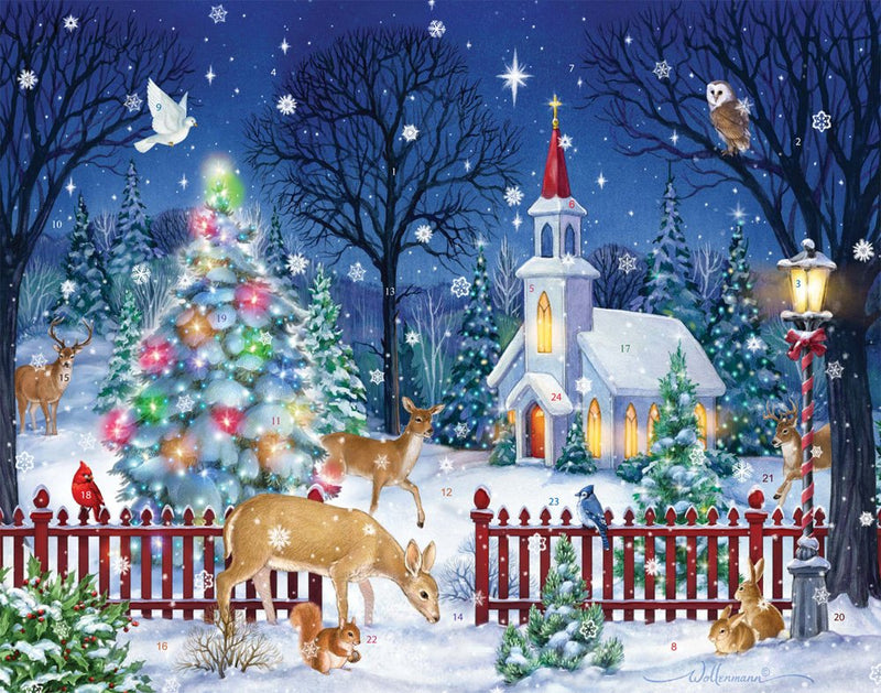 Peaceful Night Advent Calendar (Countdown to Christmas Calendar) - Gift Guide