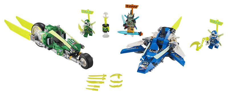 LEGO 71709 Ninjago Jay and Lloyd's Velocity Racers