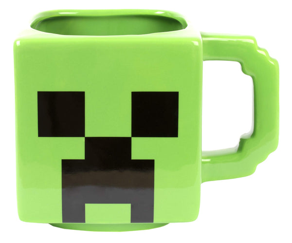 Minecraft Official Creeper Mug I 600ml Ceramic Mug ITasse Character Design for Birthday and Christmas Gifts