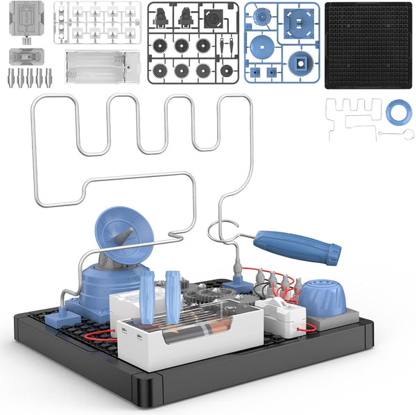 Educational Toys Science Kit for Kids Ages 8+,STEM Toy Cause and Effect Toys Engineering Building Toys,Construction Toys Learning Toys Exploration Set Birthday Gift for 8-12 Year Old Boys & Girls - Gift Guide