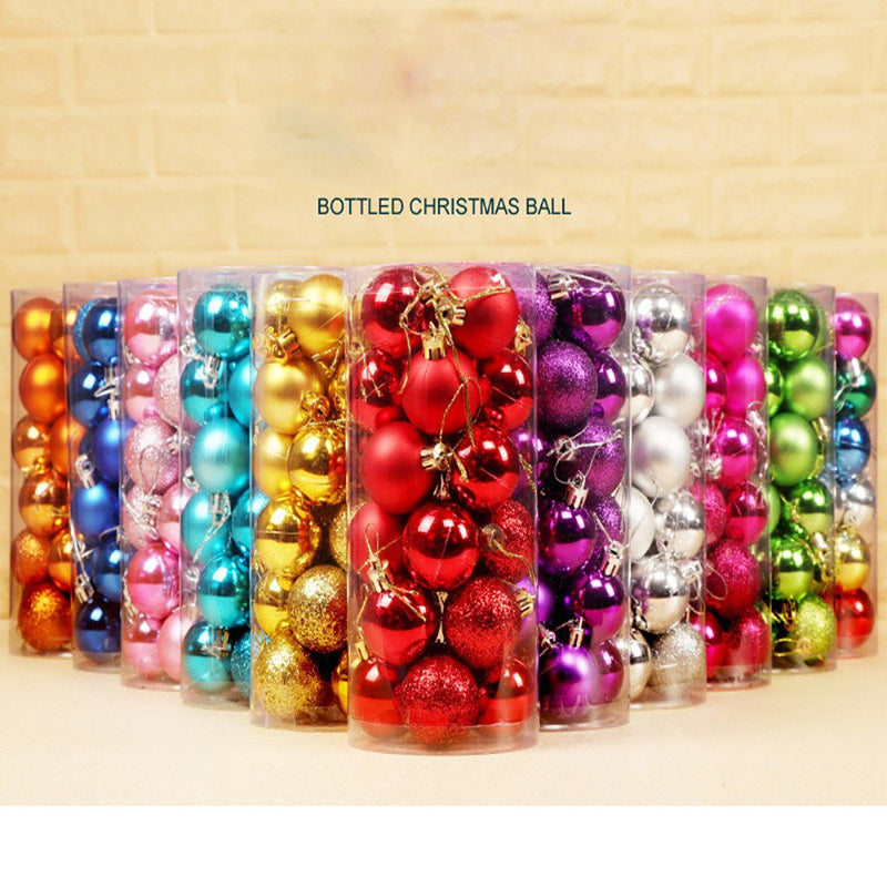 Christmas Baubles, 24/48 pcs Christmas Balls Ornaments for Christmas Tree Small Shatterproof Hanging Ball Baubles for Xmas Holiday Wedding Party Decorations Home Festival Decors (Red 3cm/24PC) - Gift Guide