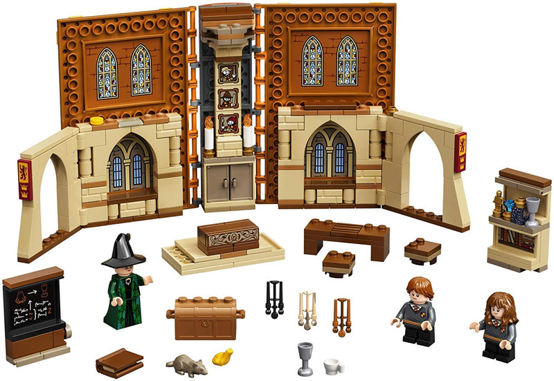 LEGO Harry Potter Hogwarts Moment: Transfiguration Class 76382 Professor McGonagall Room; Collectible Playset, New 2021 (240 Pieces)