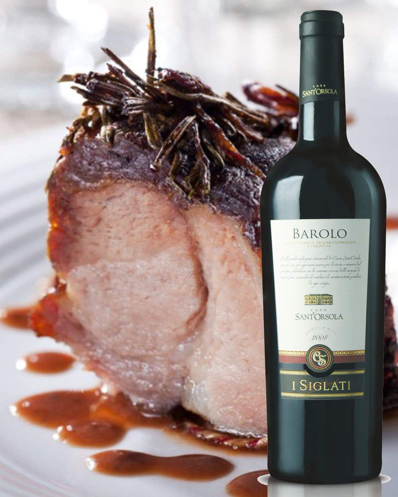 Sant'Orsola Barolo D.O.C.G. + Chianti D.O.C. + Montepulciano D.O.C. d'Abruzzo Italian Red Wine Giftbox - Luxury Red Wine - Gifts for Women - Mum - 3 x 750 ml